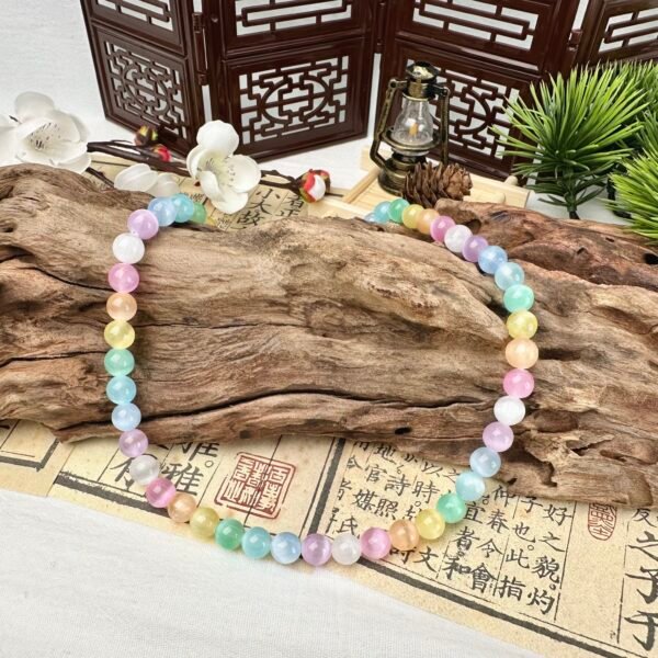 S24-Rainbow Colored Selenite